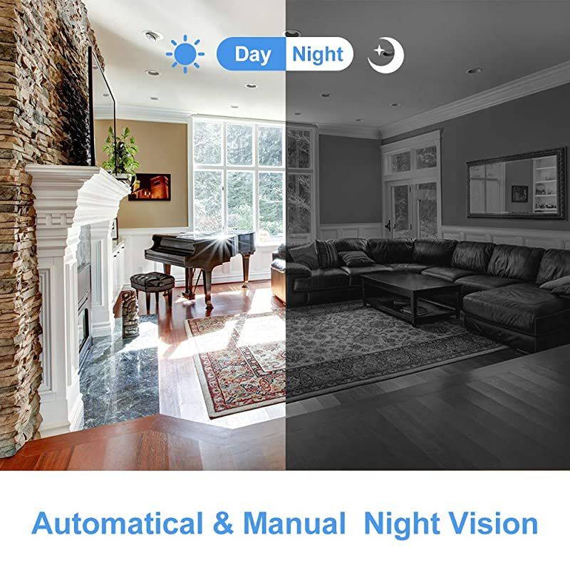 Mini Hidden-Camera WiFi-Spy Camera Wireless 1080P,  Small Spy Cam Nanny Cam with Audio and Video Recording Micro Surveillance Camera for Live Stream/Night Vision/Motion Activated with Phone APP