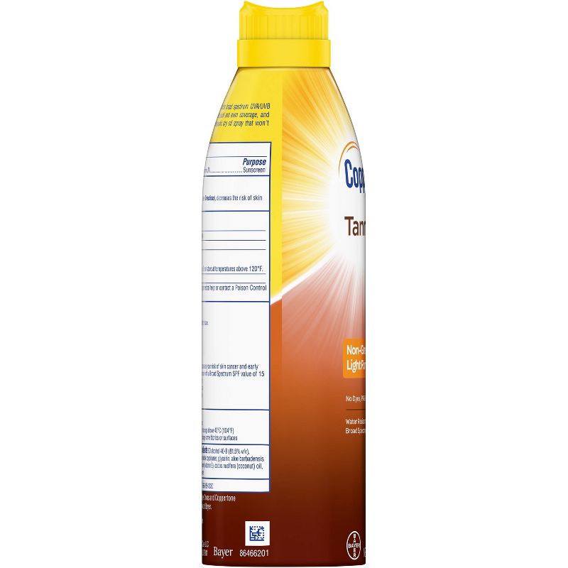 Coppertone Tanning Dry Oil Sunscreen Spray - SPF 15 - 6oz
