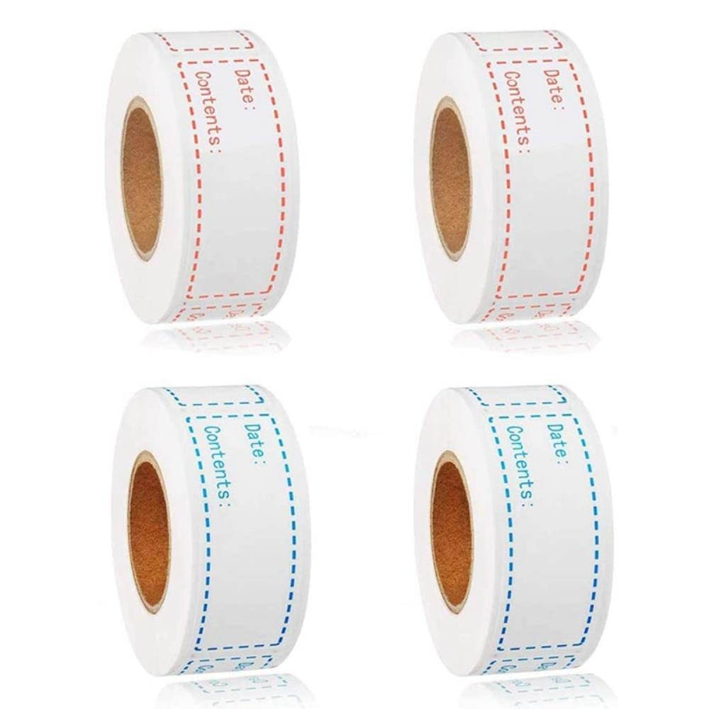 Removable zer Labels, Self-Adhesive Food Storage Stickers,Refrigerator zer Paper Label