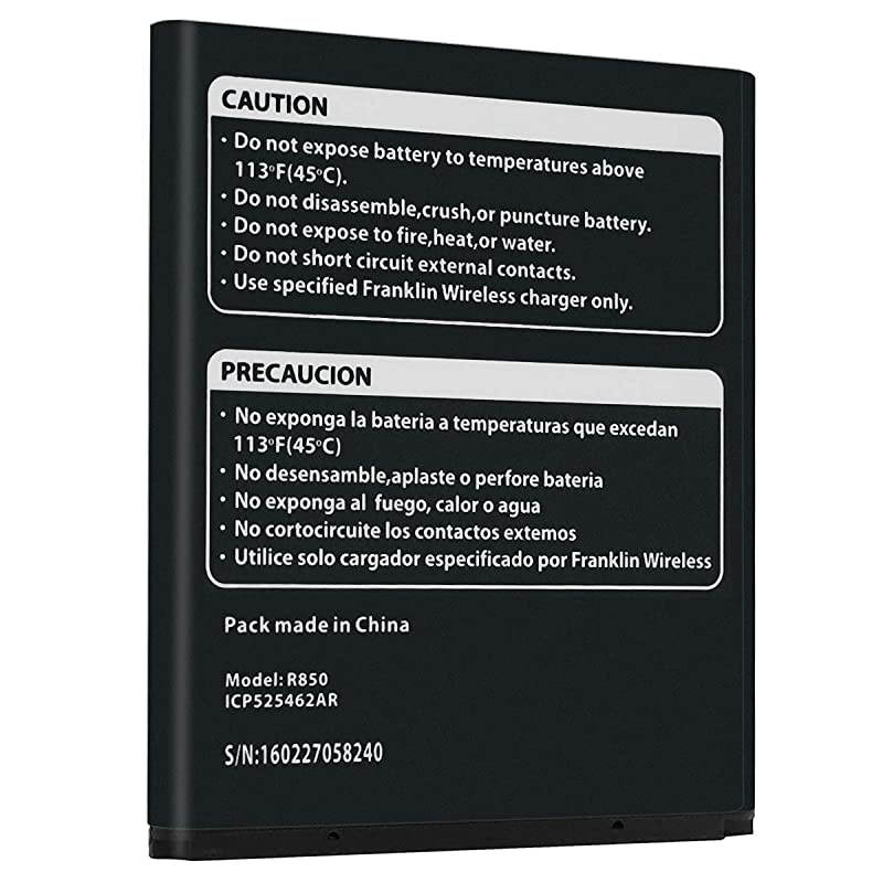 WiFi Mobile Hotspot R850 Battery Replacement Repair Part Fix Dead Power Issue Fit Model R850 Boost Mobile, Sprint, Virgin Mobile