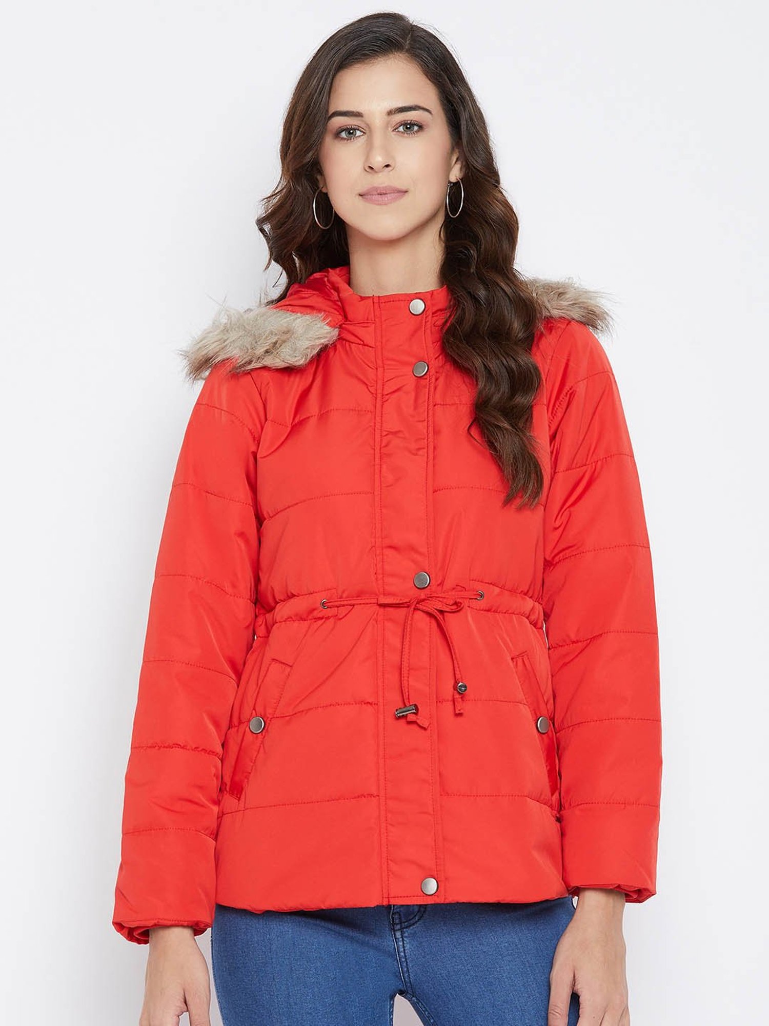 Duke Red Quilted Jacket