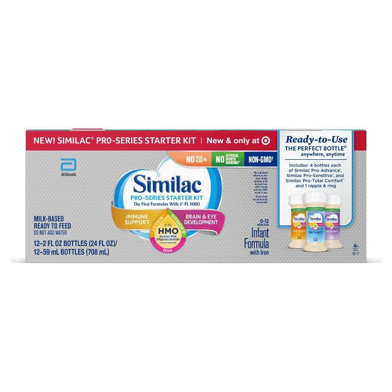 Similac Baby Formula Starter Kit - 3ct/8 fl oz Each
