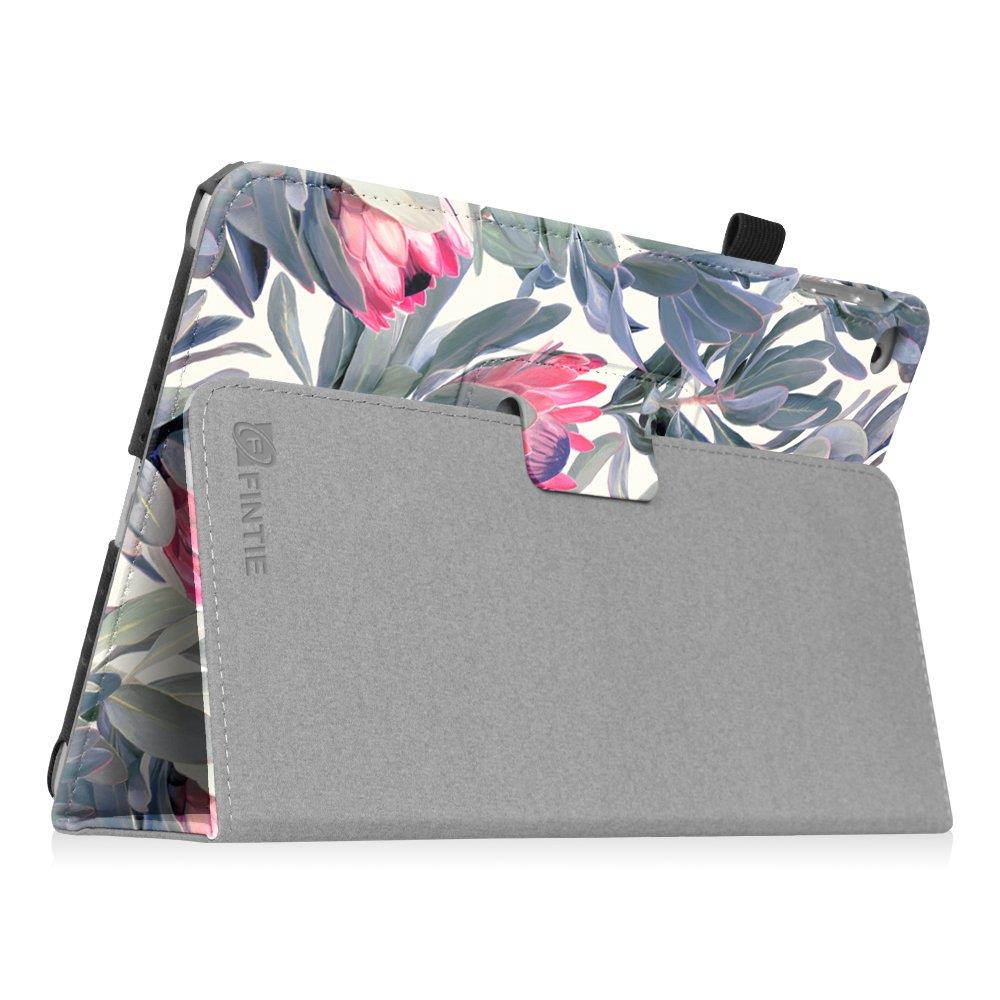 Fintie iPad 9.7 2018/2017, iPad Air 2, iPad Air Case - [Corner Protection] Premium Vegan Leather Folio Stand Cover, Auto Wake/Sleep for Apple iPad 6th/5th Gen, iPad Air 1/2, Protea Paradise