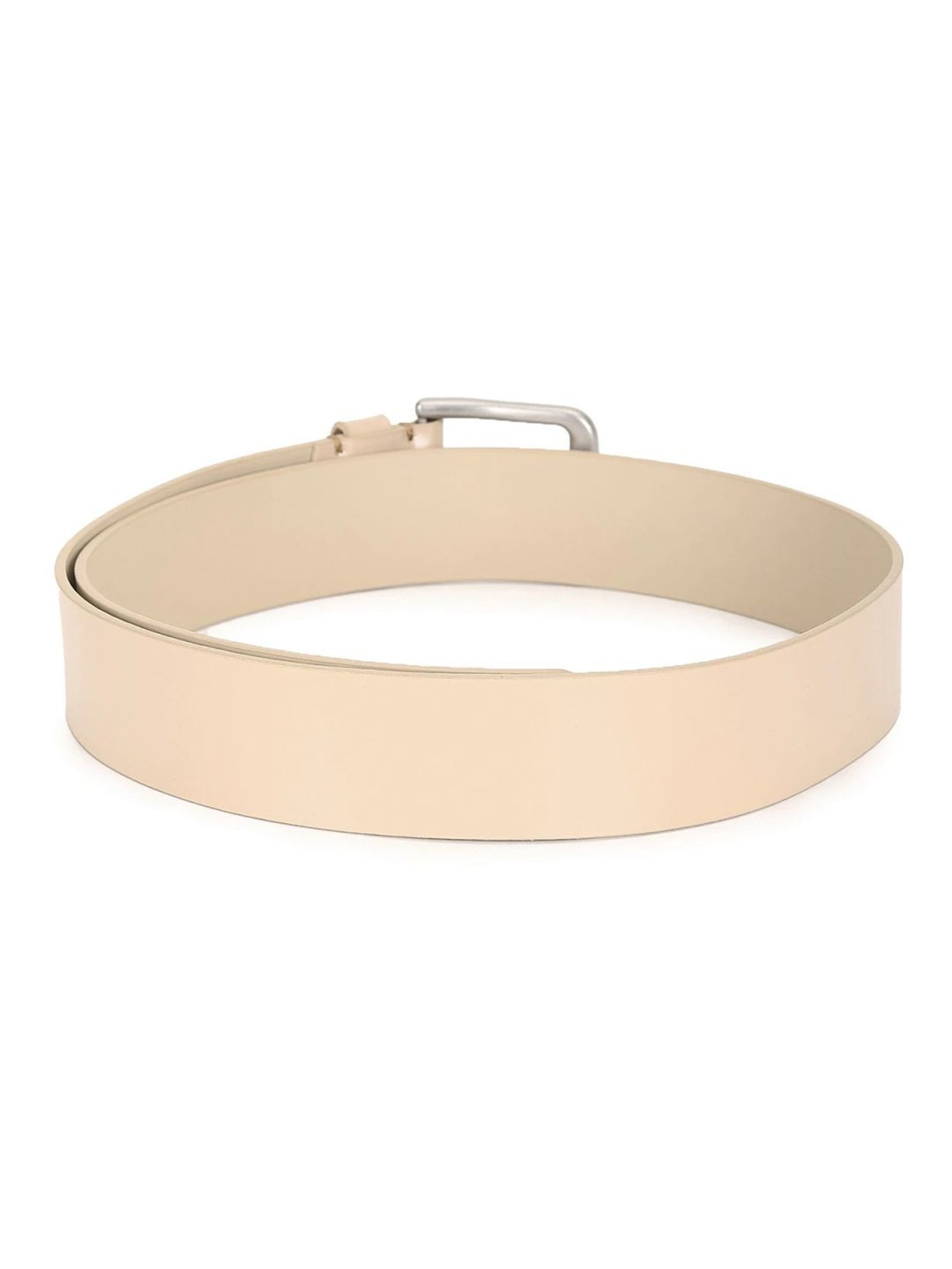 Calvin Klein Jeans Natural Vachett Leather Casual Belt