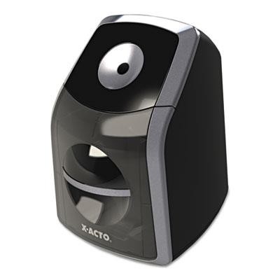 Elmers 1771 SharpX Classic Electric Pencil Sharpener, Black-Silver