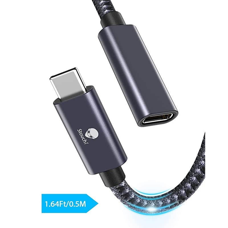 USB C Extension Cable  10Gbps USB Type C 31 Male to Female Fast Charging amp Audio Data Transfer for 2020 iPad Pro Nintendo Switch Thunderbolt 3 MacBook Pro Google Pixel 2 2 XL 3164 FT