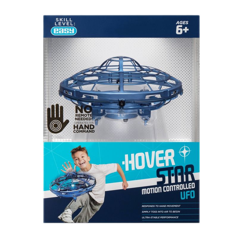 The Original Hover Star Motion Controlled UFO- Blue