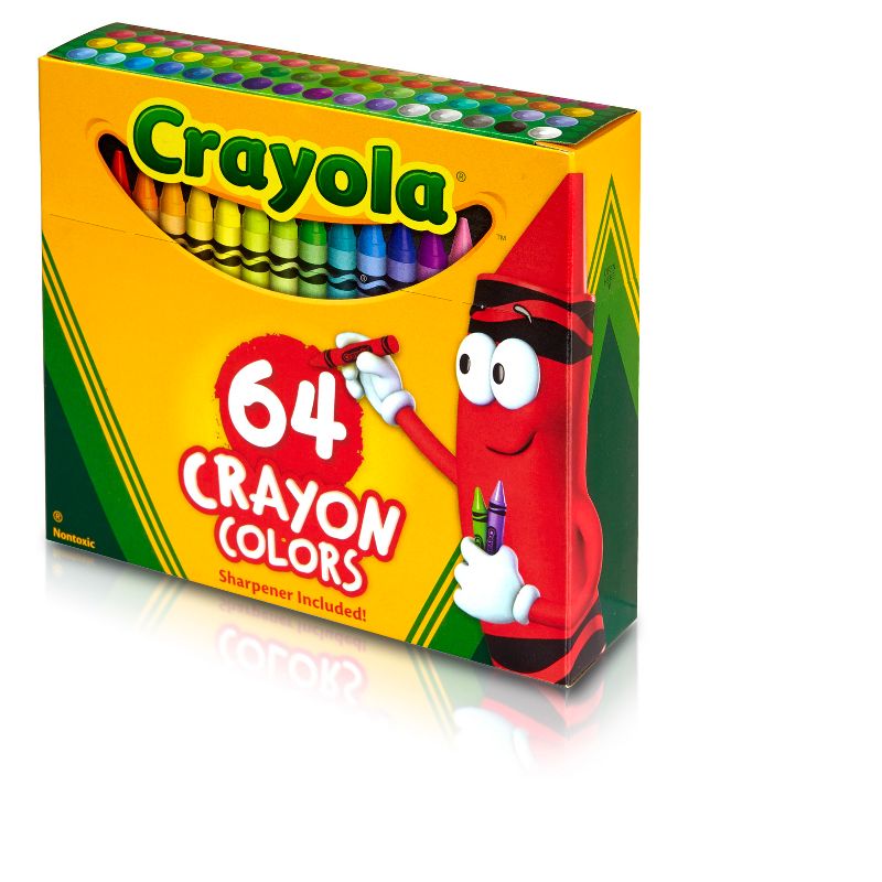 Crayola 64ct Classic Crayons with Sharpener