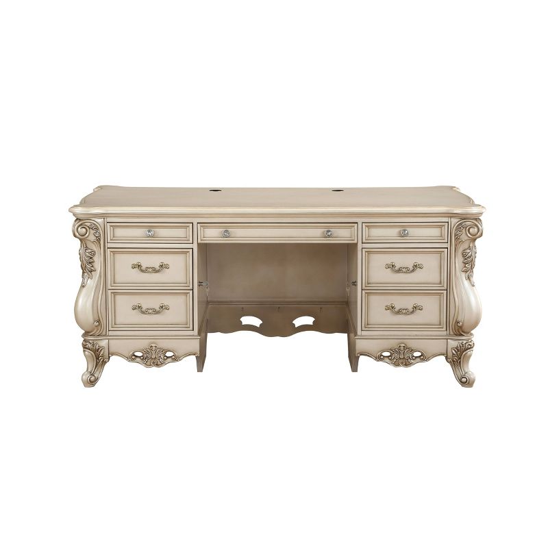 Gorsedd Executive Desk Antique White - Acme Furniture
