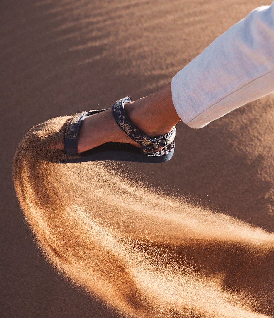 Teva Women's Original Universal Sun and Moon Printed Sandals