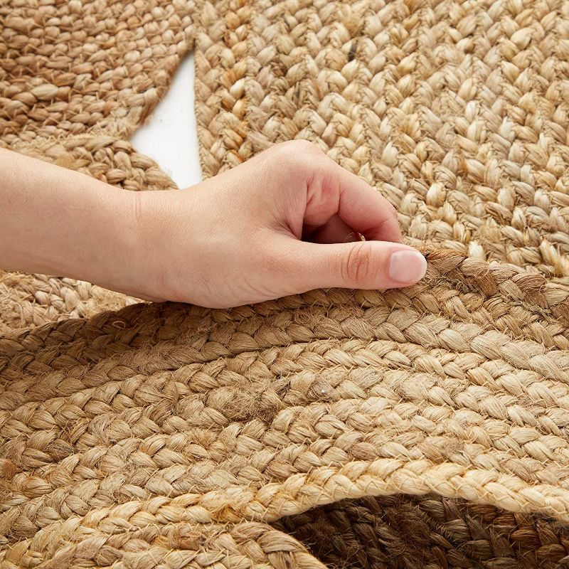 2'2"X4' Jacquard Woven Accent Rugs Pewter/Dark Green - Weave & Wander