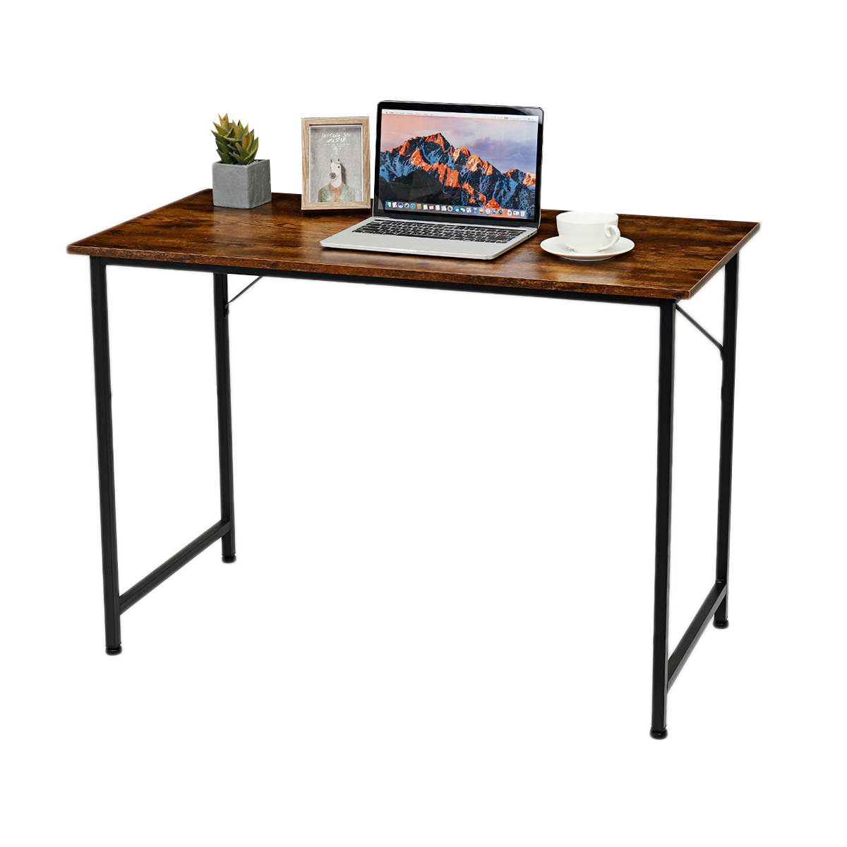 41" Computer Desk Study Writing Table Office Workstation Home Wooden Furniture