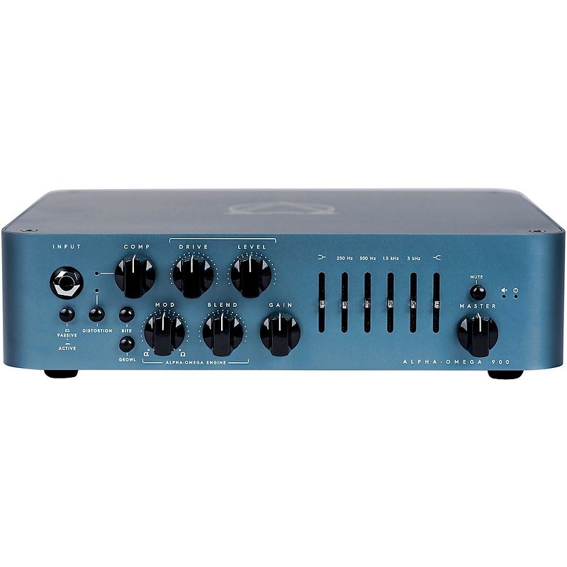 Darkglass Alpha Omega 900 900W Bass Amp Head Blue