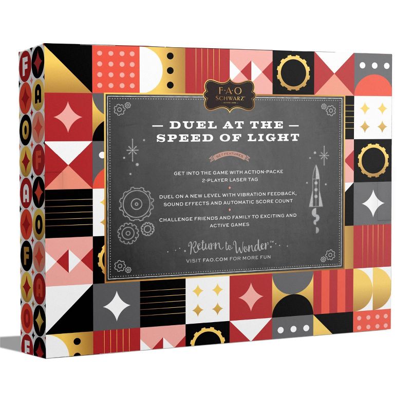 FAO Schwarz Duel Blast Laser Tag Set