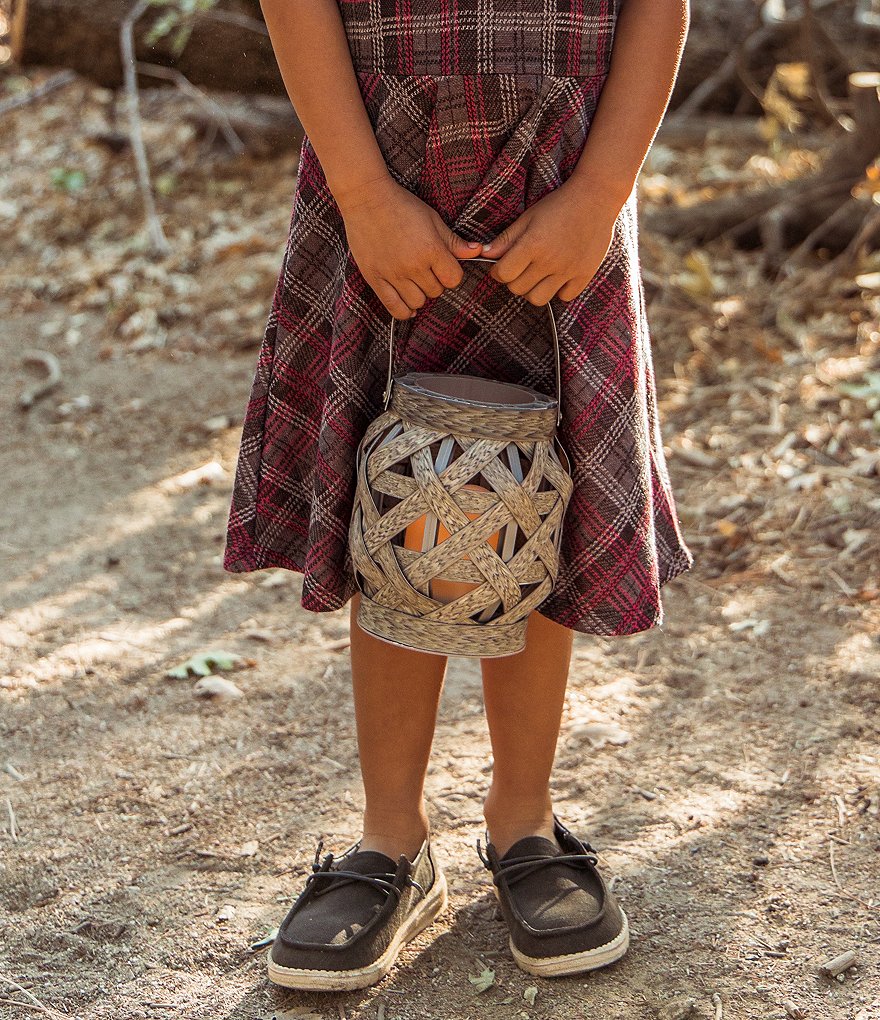 Hey Dude Girls' Wendy Linen Washable Slip-Ons (Toddler)