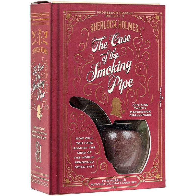 Professor Puzzle Sherlock Holmes The Case of the Smoking Pipe Brain Teaser Puzzle