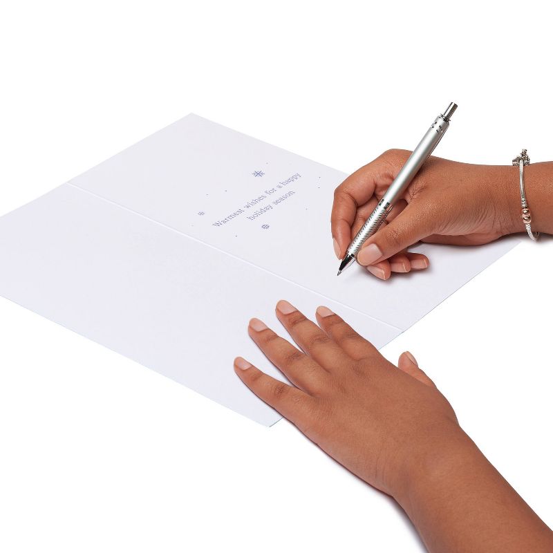 Papyrus Allegro Snowflakes Blue Card Pack