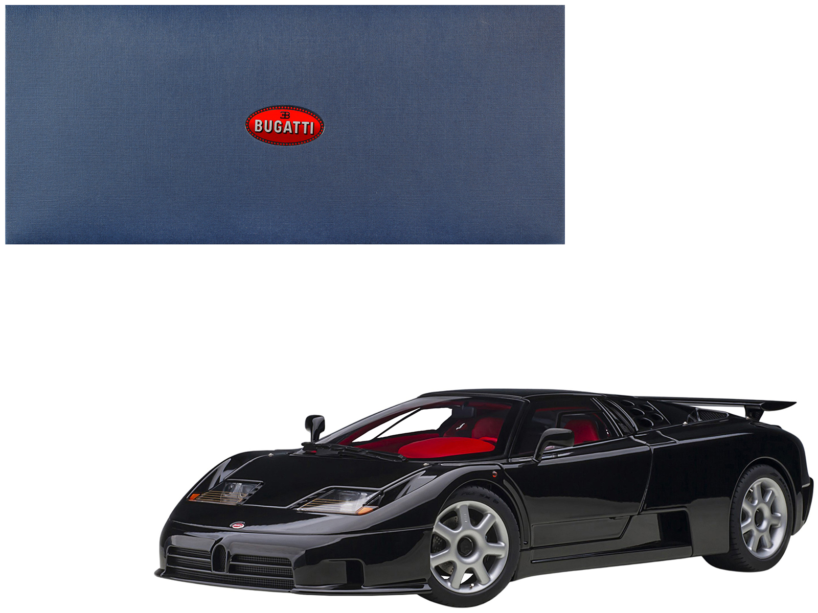 Bugatti Chiron Yellow and Black 1/24 Diecast Model Car by Maisto