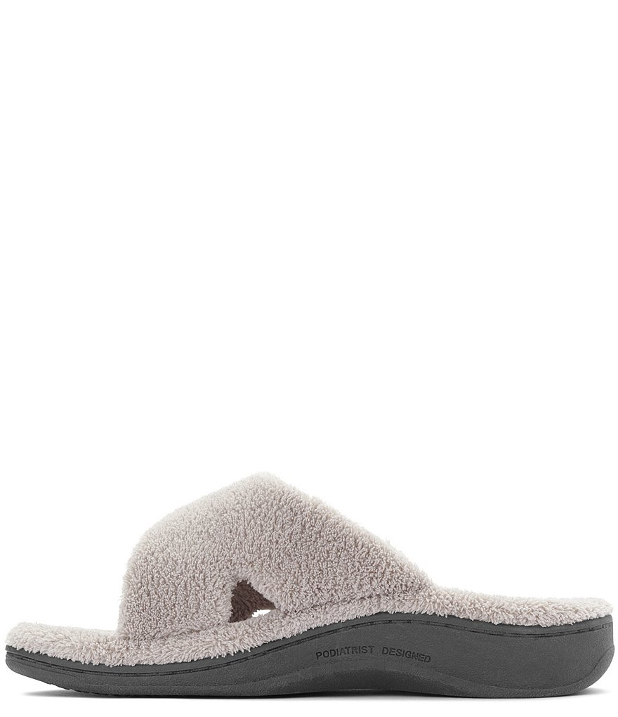 Cabernet Microfiber Terry Slippers