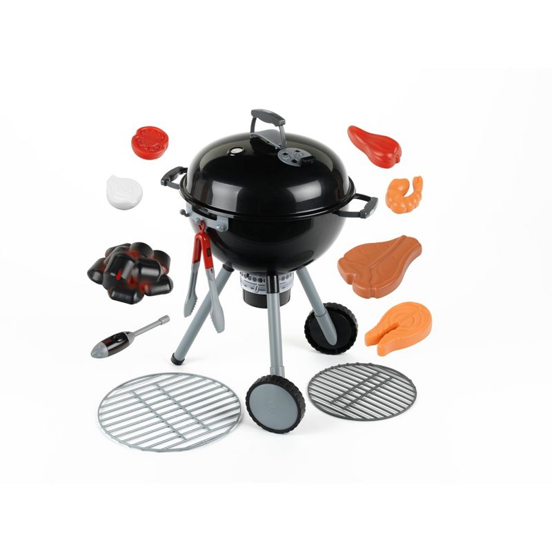 Theo Klein Weber Kettle Barbecue One Touch with Light & Sound, Black