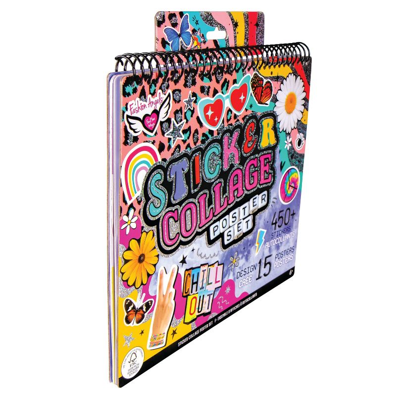 Sticker Collage Poster Set Portfolio - Fashion Angels