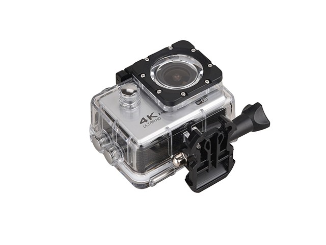 4K Action Camera Wifi 1080P Waterproof Sports DV 16MP Sports Video Camera Bike Hemlet Car Cam DVR Remote Control MINI Camcorder White Color