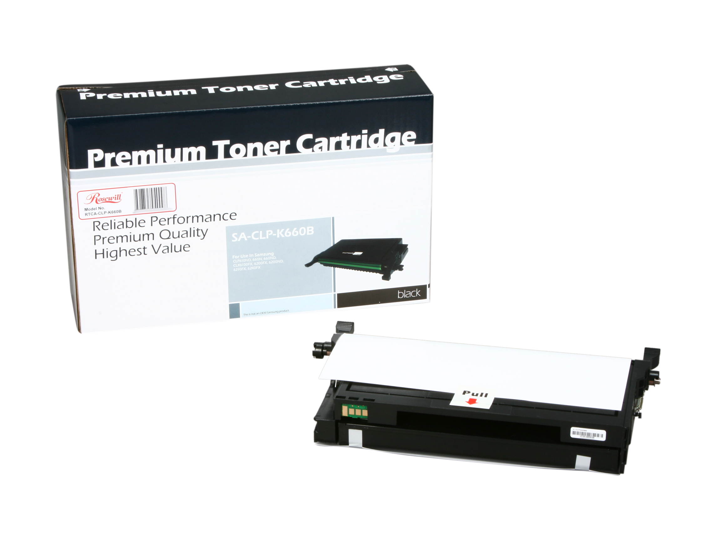 Rosewill RTCA-CLP-K660B Black Cartridge