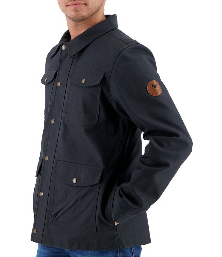 Obermeyer Oliver Waxed Cotton Flannel lined Jacket