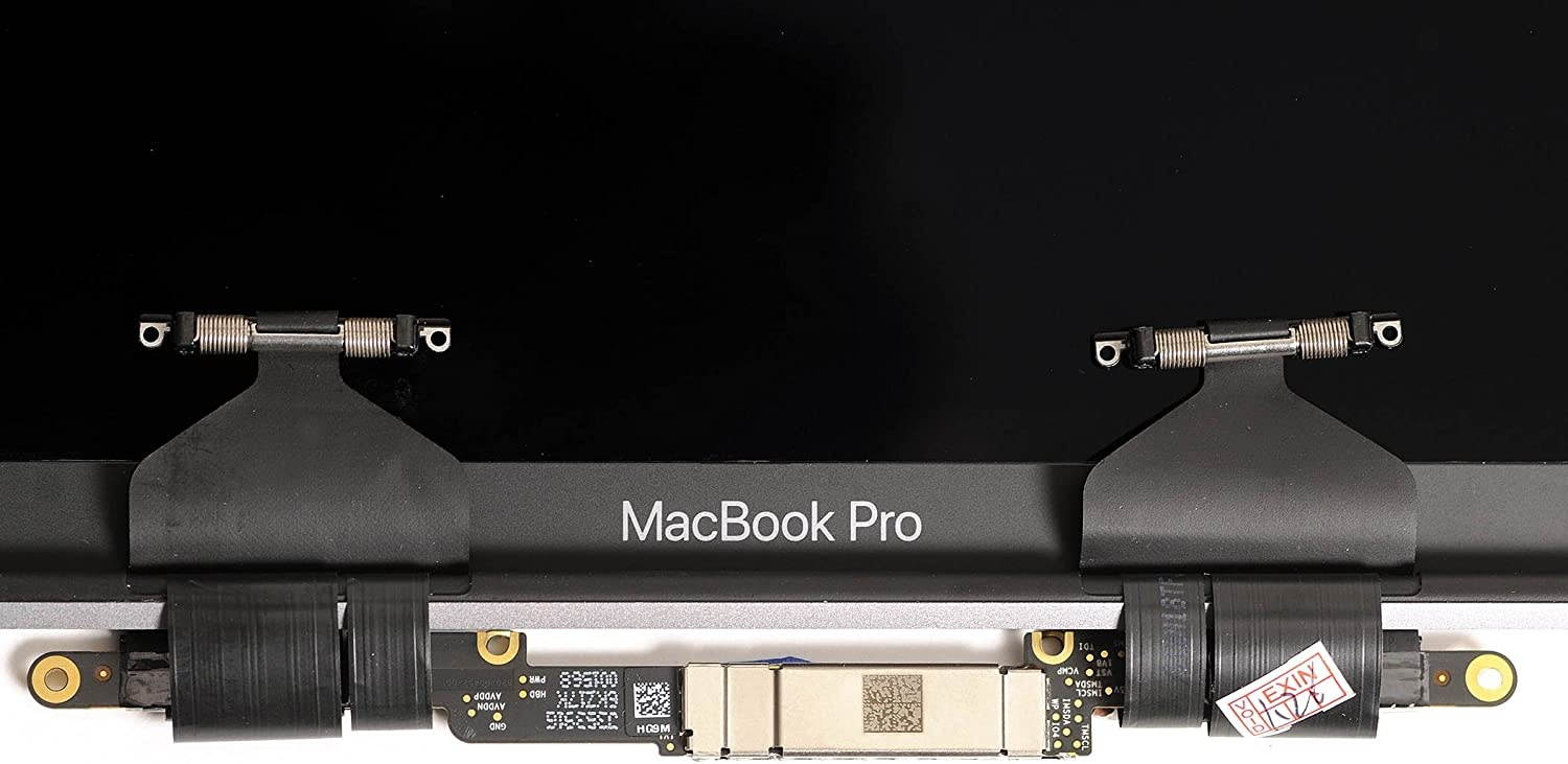 Screen Replacement for MacBook Pro MacBook Pro Retina A1990 2018 EMC3215 15.4" 2880x1880 Retina LCD Display Screen Complete Topfull Assembly w/Cover(Space Gray)