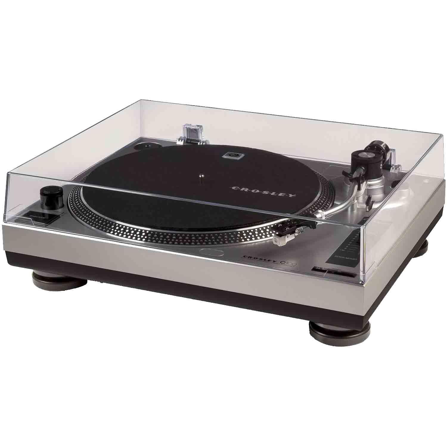 Crosley 2 Speed S-Shaped Built-In Preamp Record Player Turntable (For Parts)