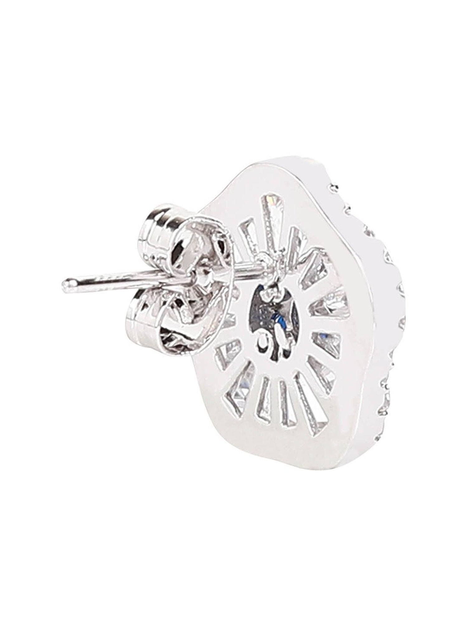 The Real Effect London Intricate & Contemporary 800 Silver Earrings for Women