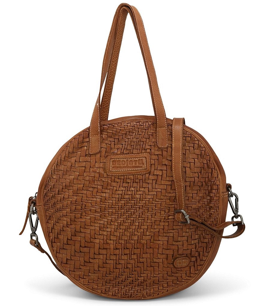 Bed Stu Gretchen Woven Circle Crossbody Shoulder Bag