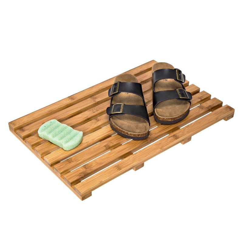 Rayon from Bamboo Bath Mat Natural - Honey Can Do