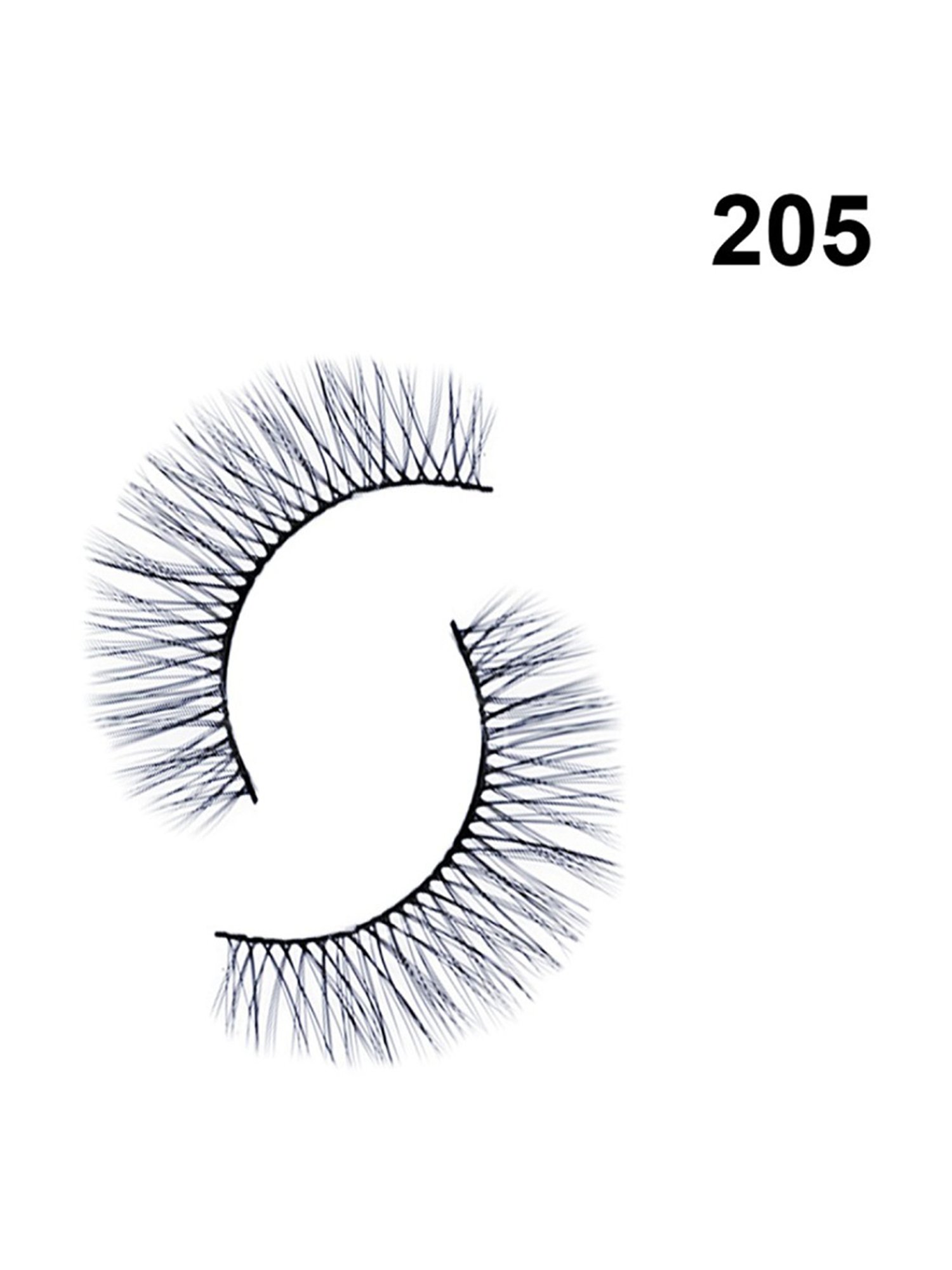 Bronson Professional 6D Fashion Eyelash 205 - Set of 5