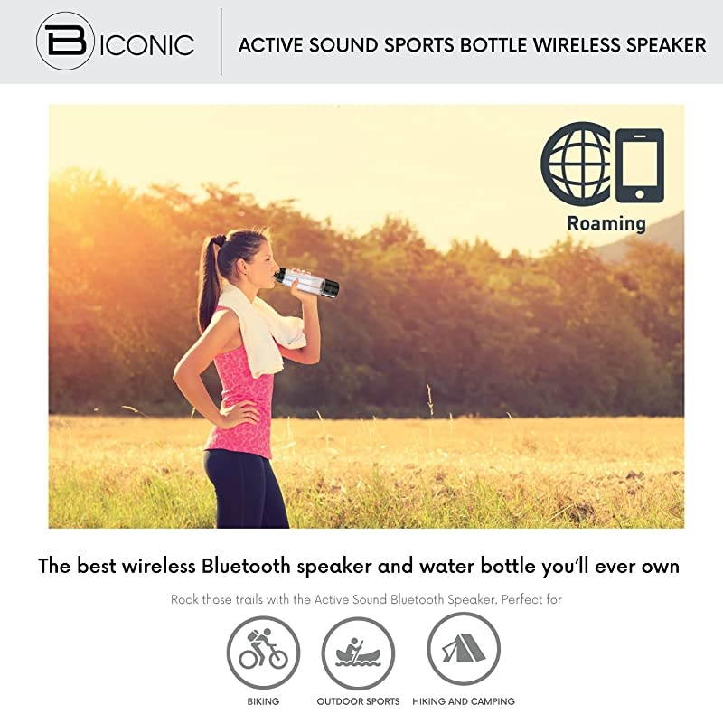 Active Sound Wireless Detachable Water Bottle Speaker