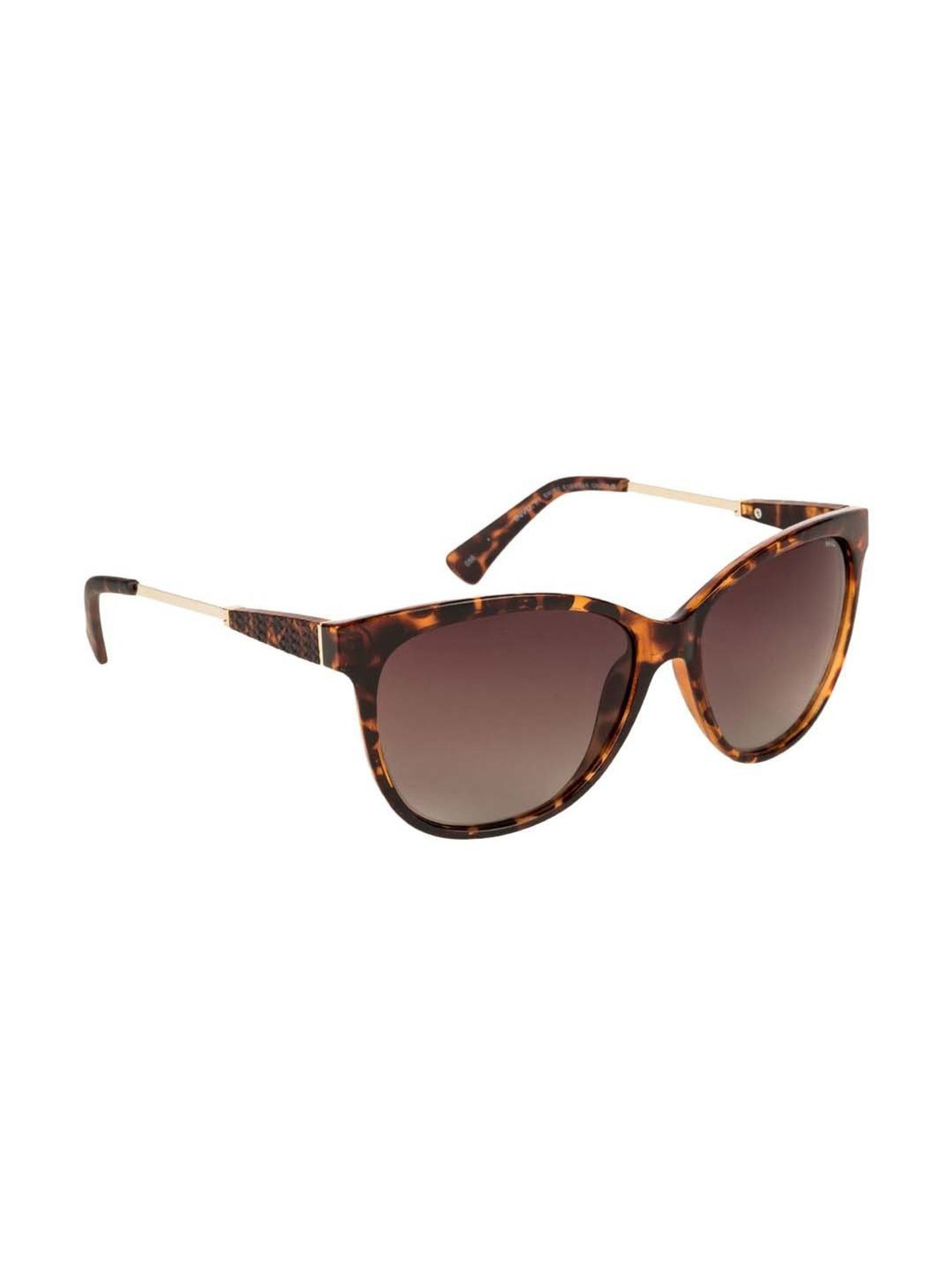 INVU Brown Cat Eye UV Protection Sunglasses for Women