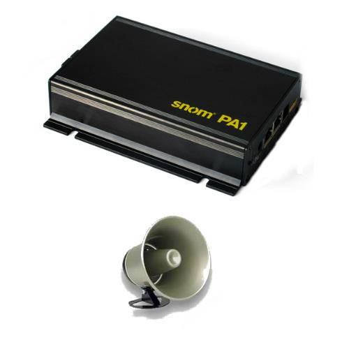 Snom PA1 Phone Paging System w/ Viking Horn