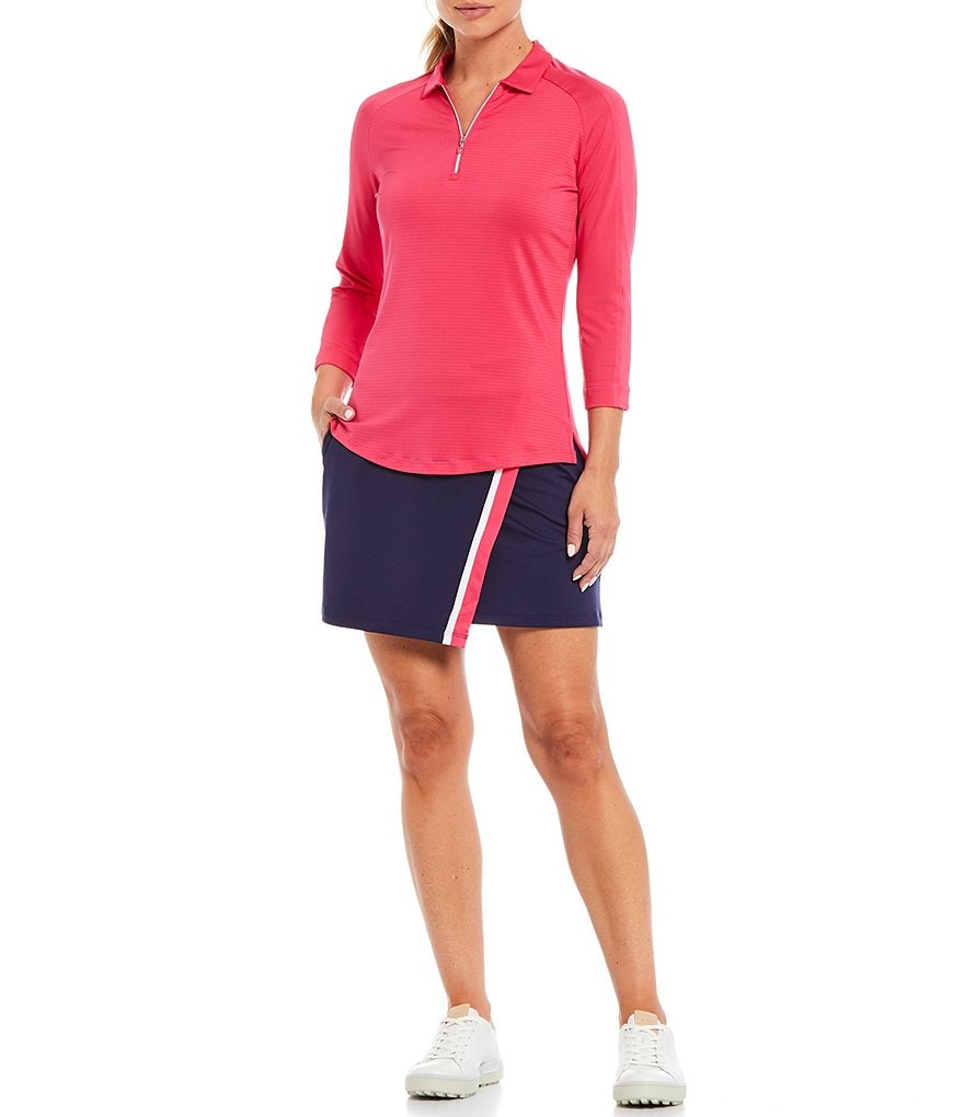 Callaway TrueSculpt&trade; Opti-Dri&trade; Colorblock Contrast Wrap Mini Skort