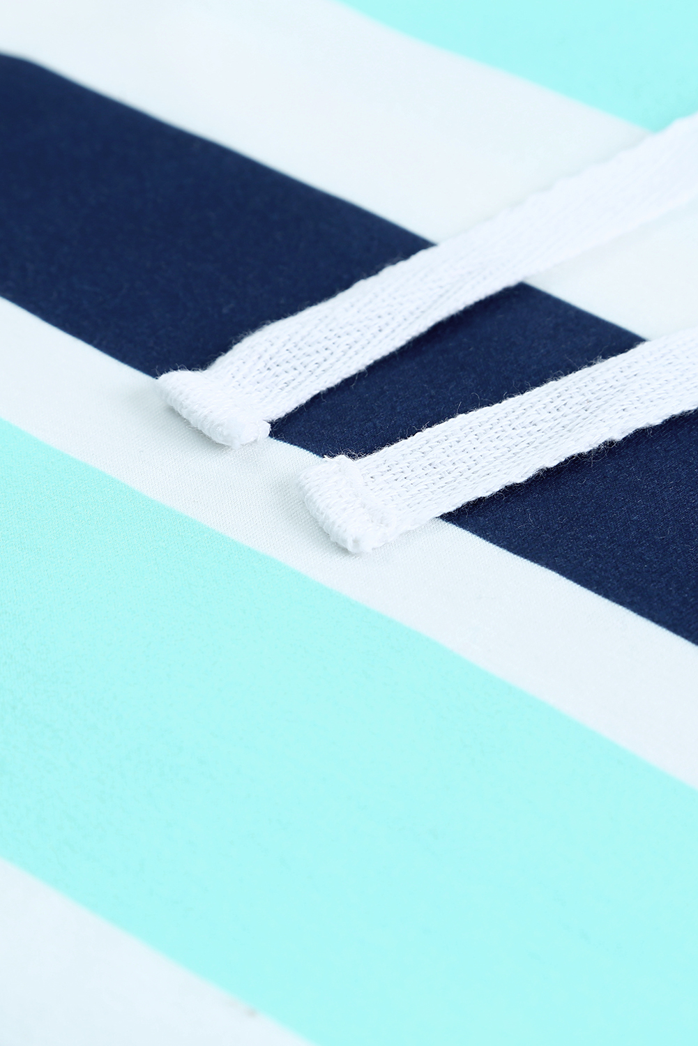 Pink Sequins Candy Cane Round Neck Sweatshirt