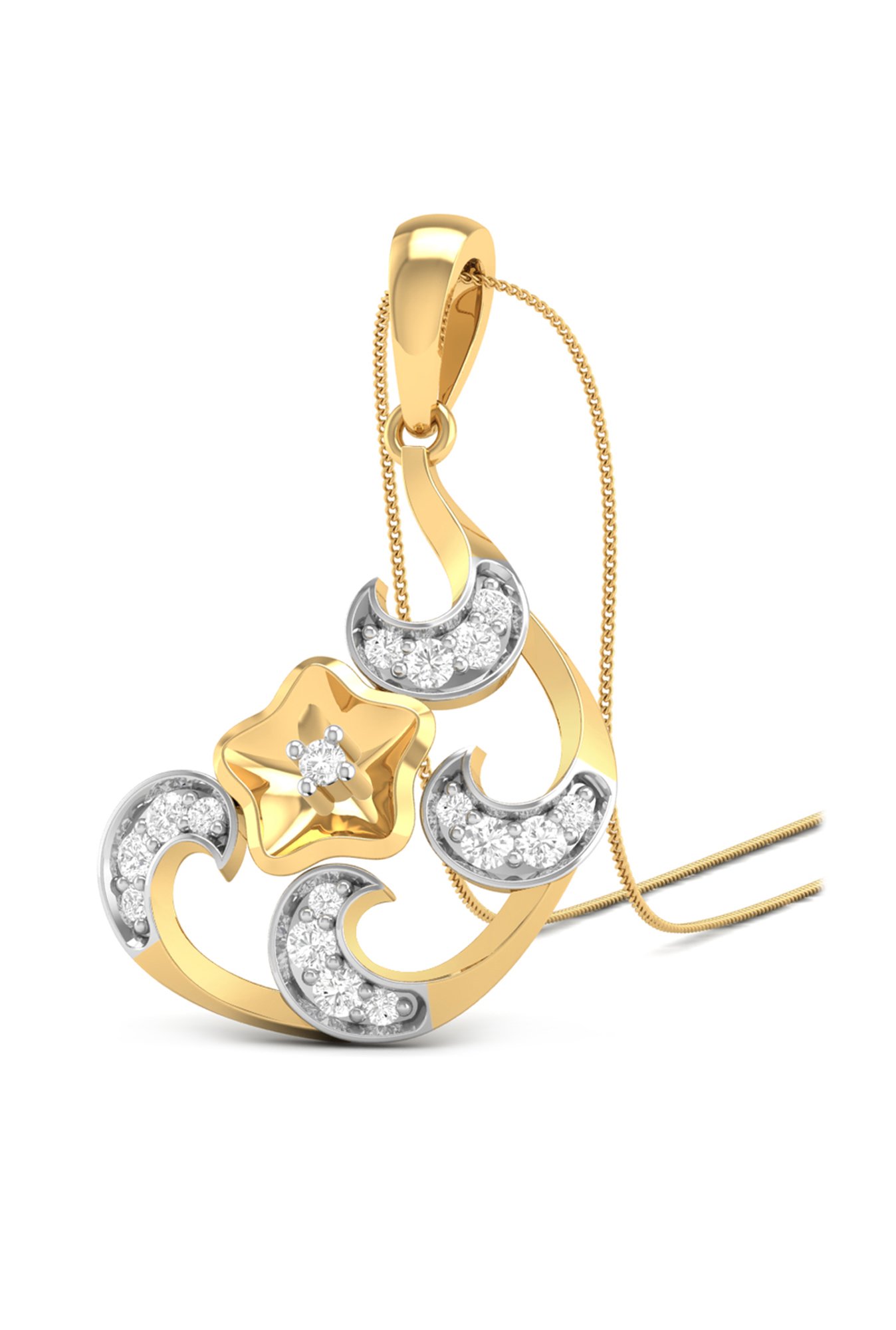 PC Jeweller Darrock 22 kt Gold Pendant without Chain