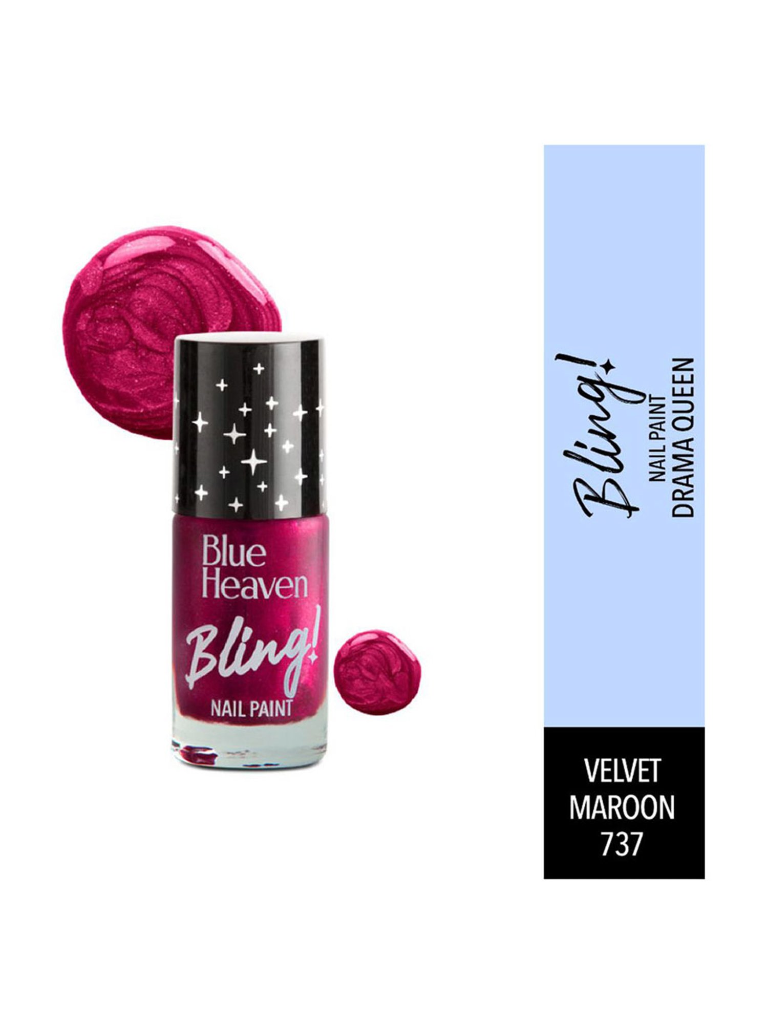 Blue Heaven Drama Queen Edition Bling Nail Paint Set