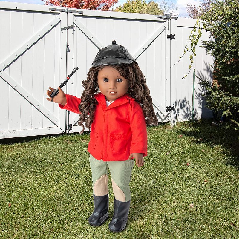 Dress Along Dolly Equestrian Horse Riding Outfit for American Girl Doll