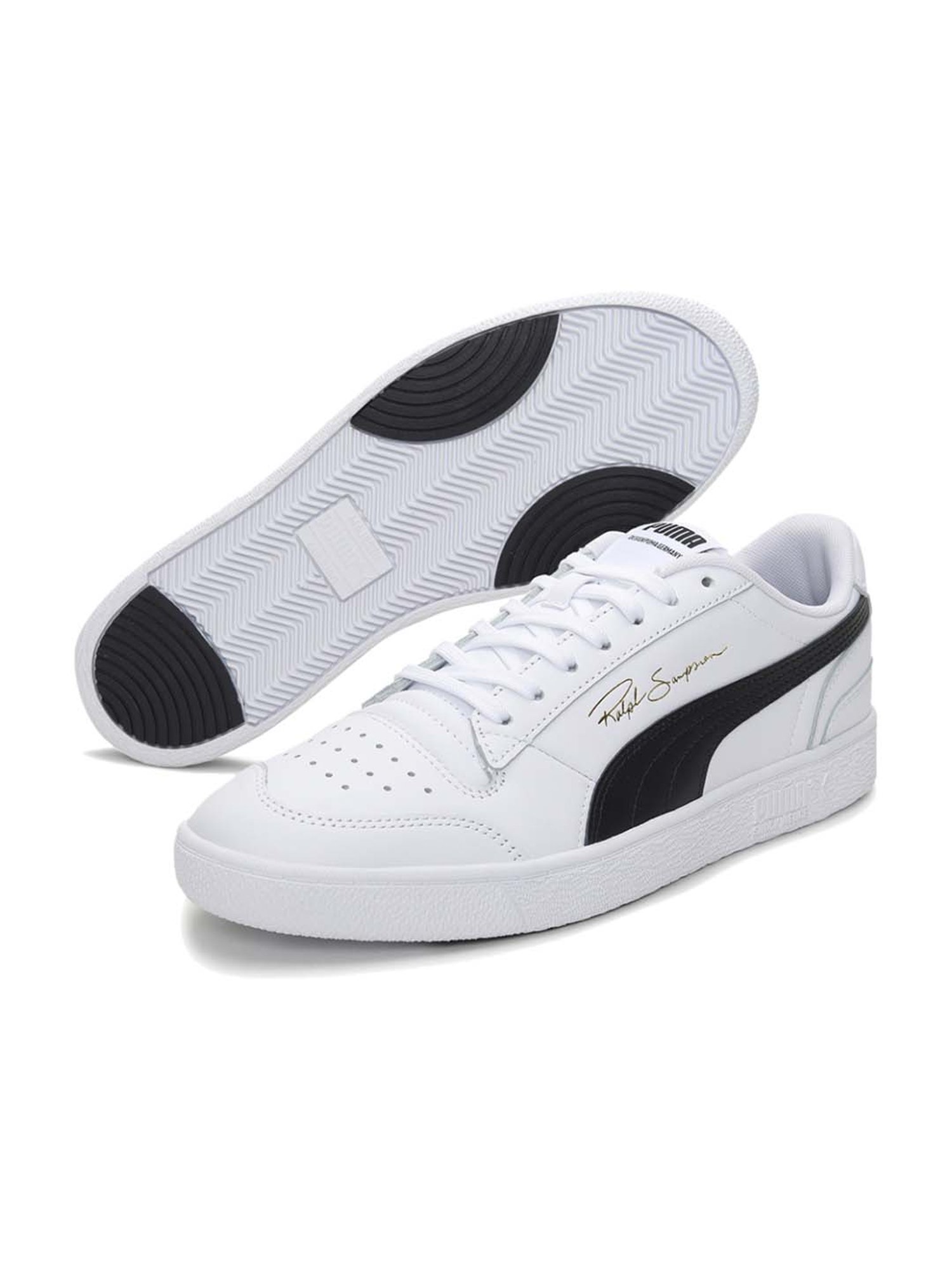 Puma Men's Ralph Sampson Lo Snow White Casual Sneakers