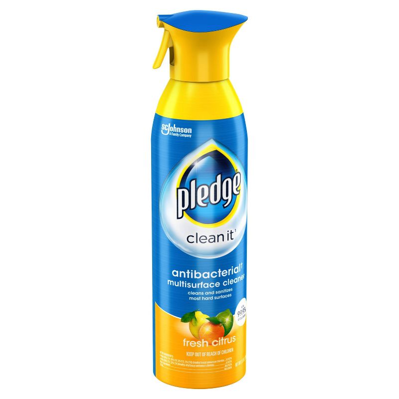 Pledge Multi Surface Antibacterial Everyday Cleaner 9.7oz