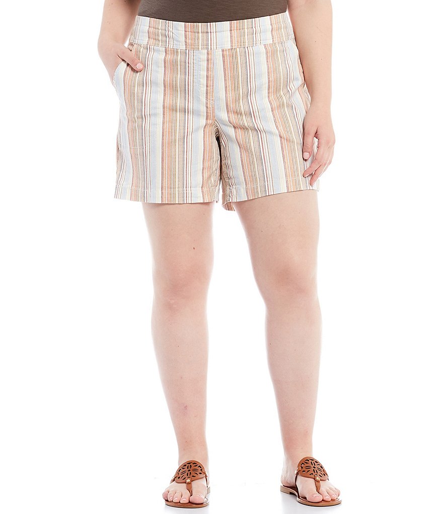 Code Bleu Plus Size Chelsea Bermuda Shorts