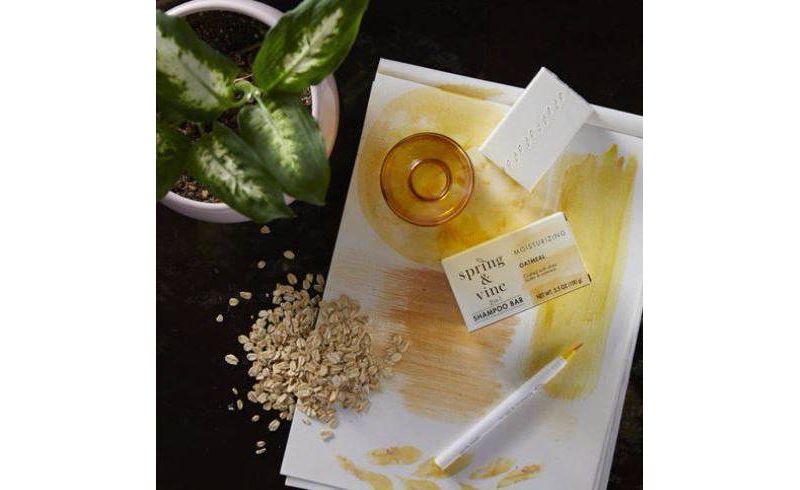 Spring & Vine Moisturizing Oatmeal Shampoo Bar - 3.5oz