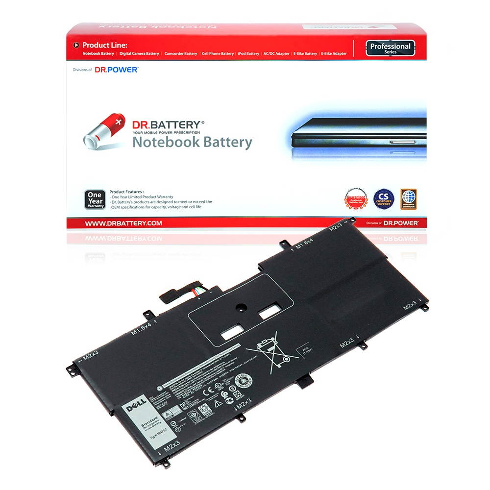 DR. BATTERY - Replacement for Dell XPS 13 9365 / HMPFH / NNF1C / 0HMPFH