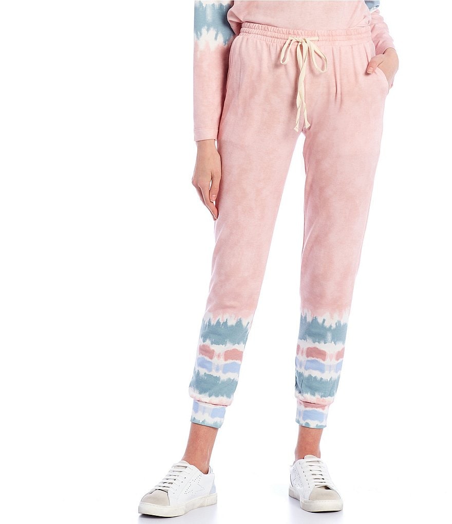 June & Hudson Tie-Dye Jogger Pants