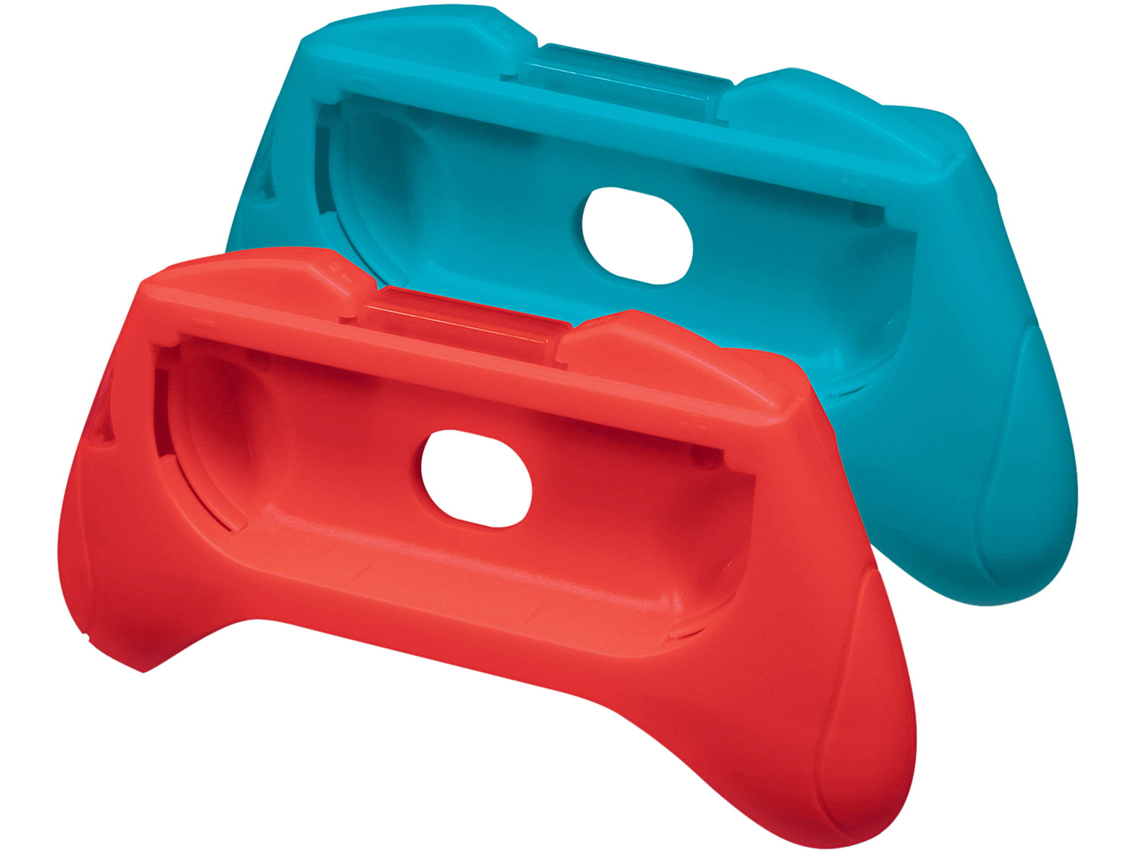 Hyperkin Pro Handle Attachment Set For Switch Joy Con Red and Blue