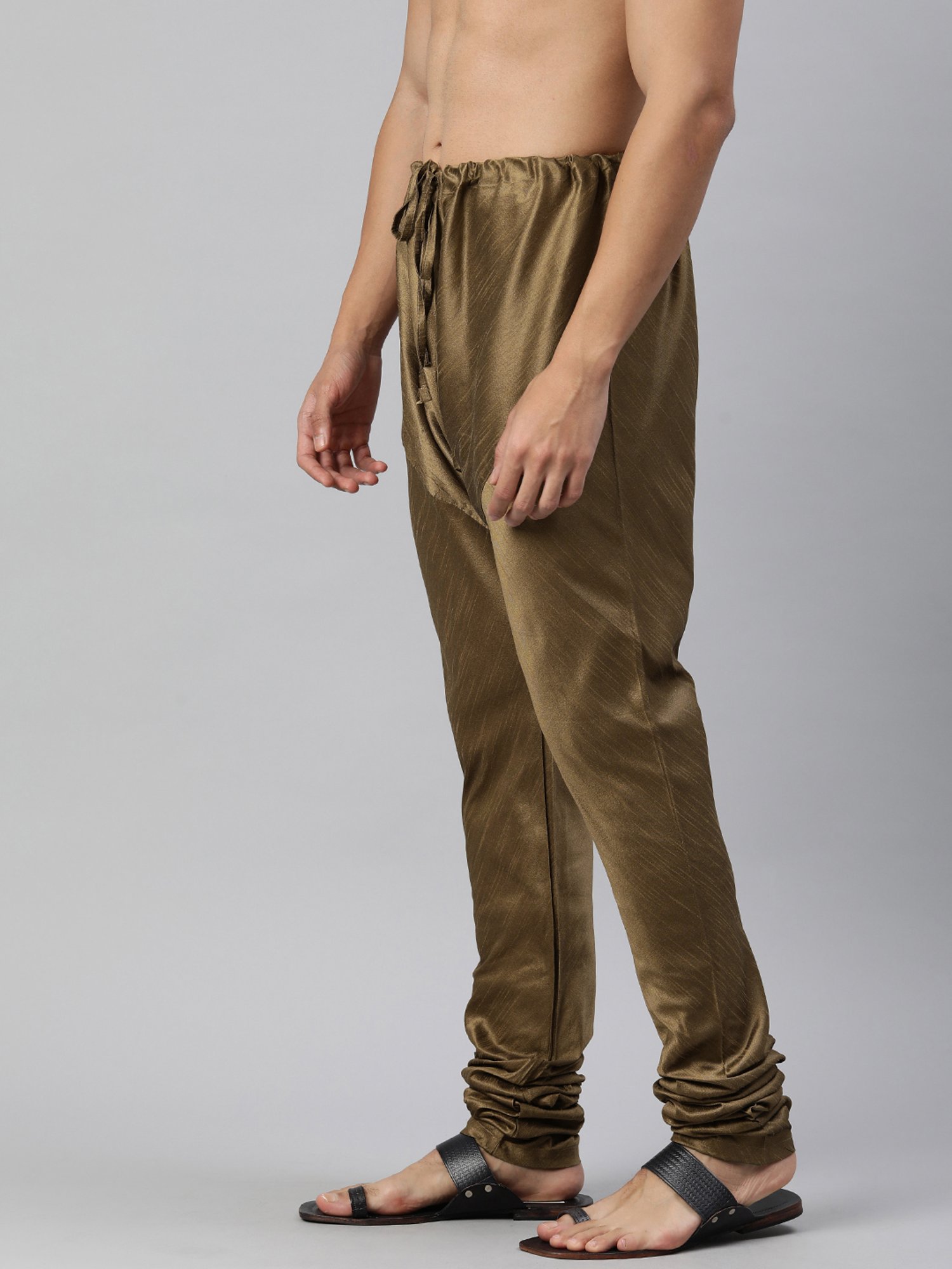 Manthan Brown Regular Fit Churidars